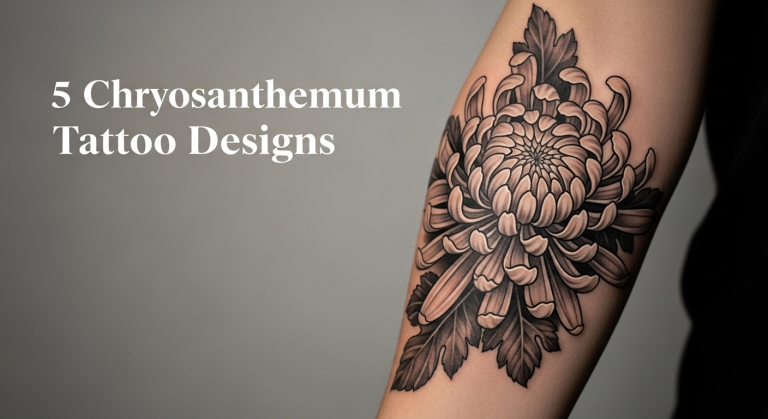 5 Chrysanthemum Tattoo Designs You’ll Instantly Fall in Love With