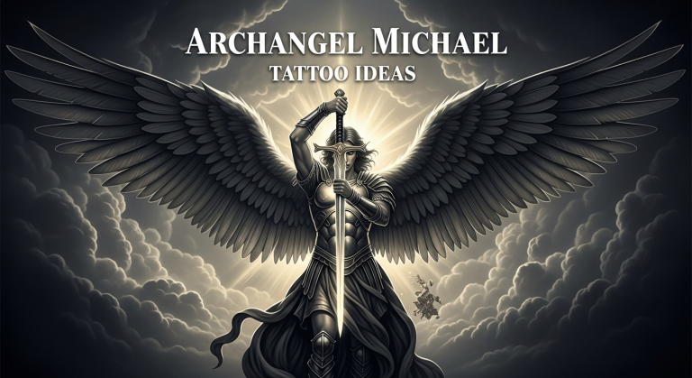 archangel michael tattoo