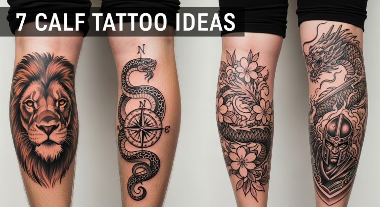 7 Calf Tattoo Ideas That Look Incredible and Carry Real Meaning