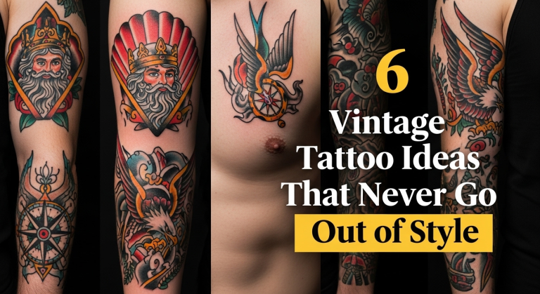 6 Vintage Tattoo Ideas That Never Go Out of Style