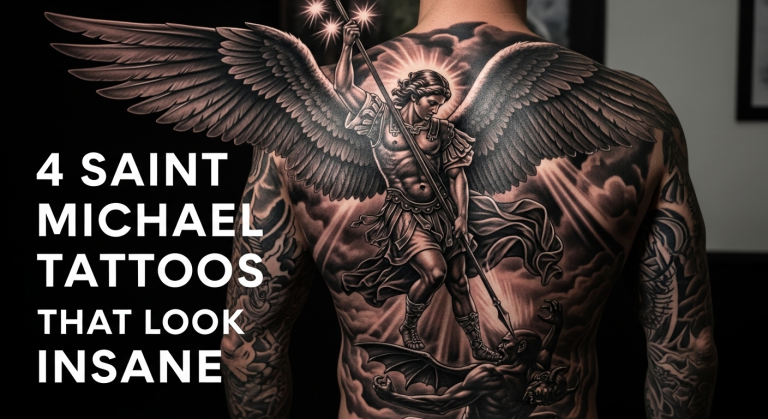 4 Saint Michael Tattoo Ideas: Meaning, Designs, and Placement Guide